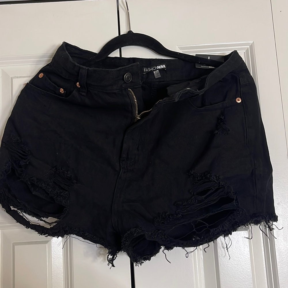 Fashion Nova jean shorts